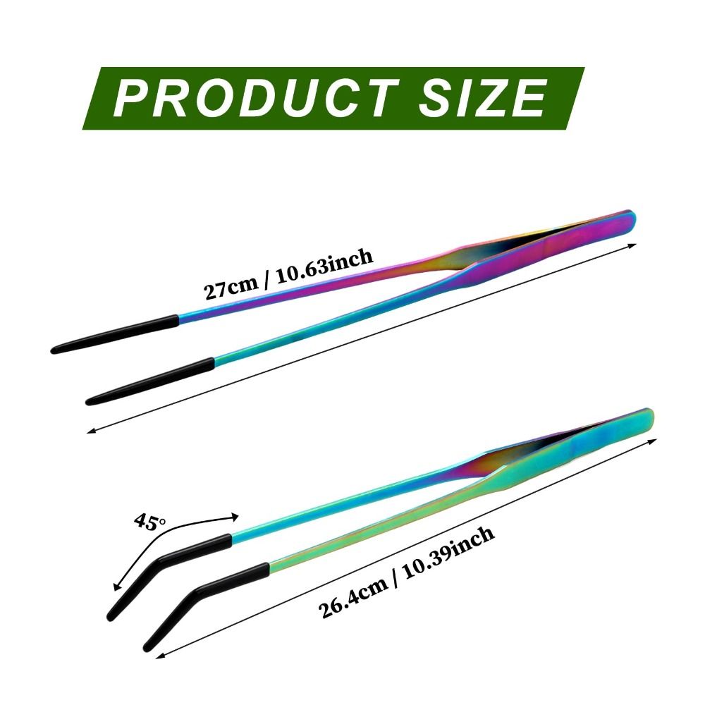 Pinzas de acero inoxidable par - Feeding Tong Stainless reseña y precio