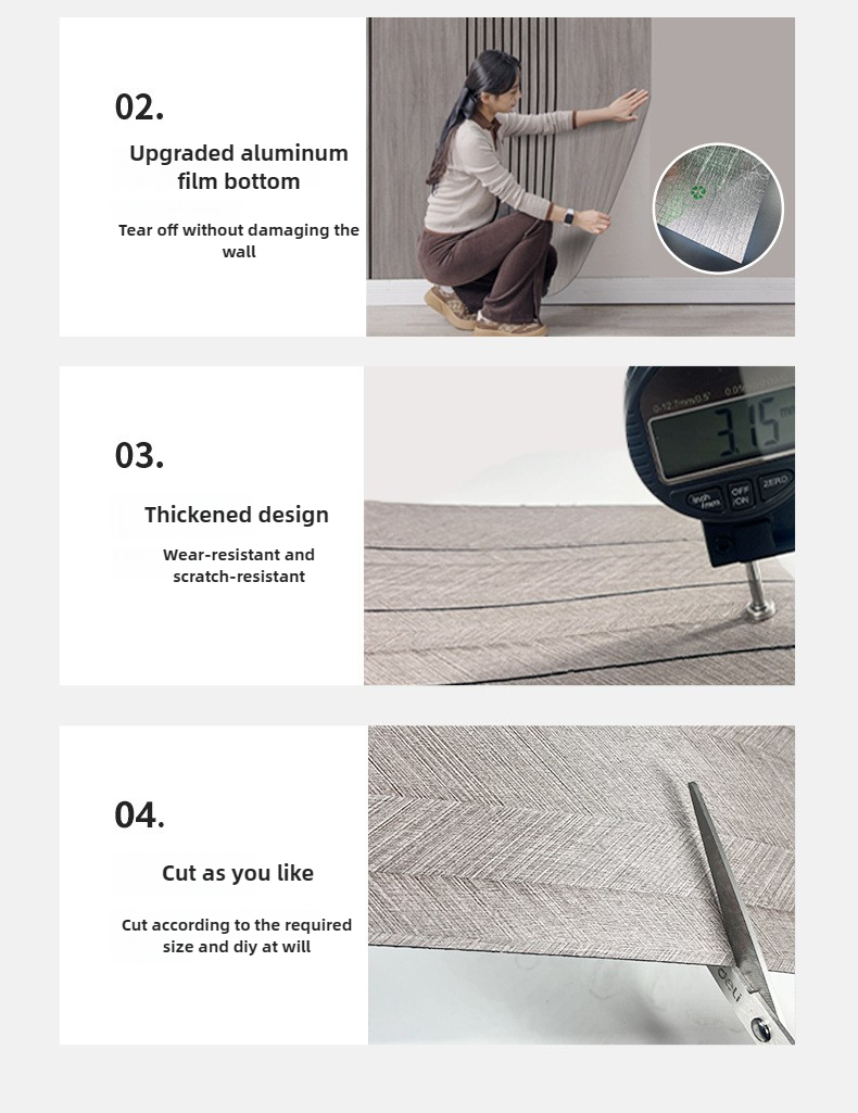 Paneles de pared 3D texturizad - Pvc Panel Background reseña y precio